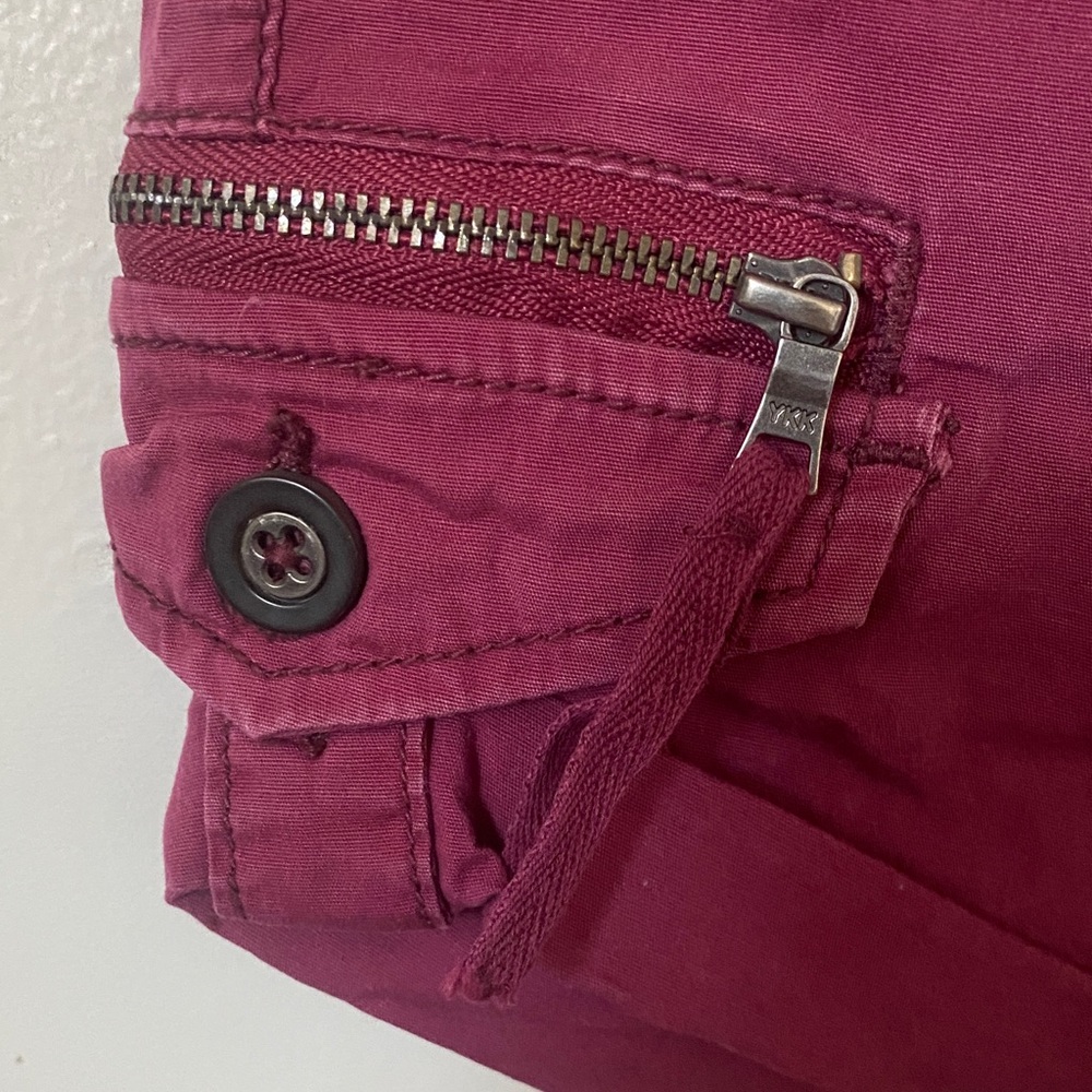 Maurices Burgundy Cargo Shorts - Picture 4 of 5